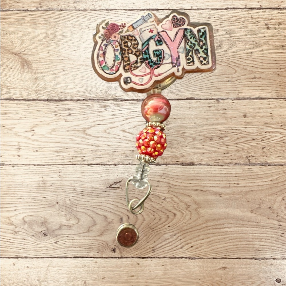 OBGYN badge reel